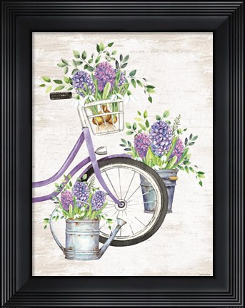 Framed Hyacinth Harvest Print