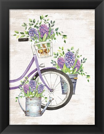 Framed Hyacinth Harvest Print