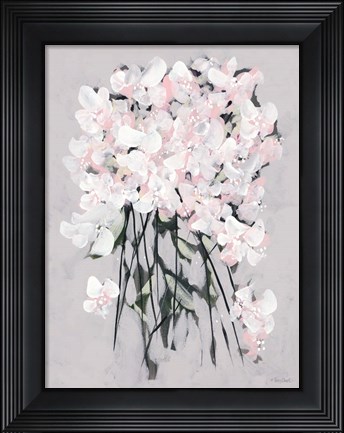 Framed Romantic Floral II Print