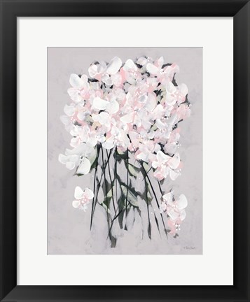 Framed Romantic Floral II Print