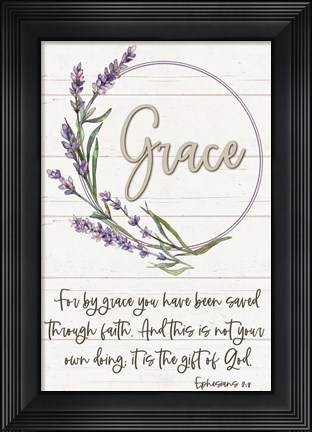 Framed Grace Print