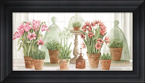 Framed Terracotta Collection I Print