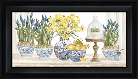 Framed Spring Blooms Print
