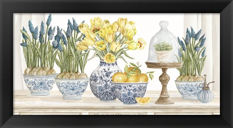 Framed Spring Blooms Print