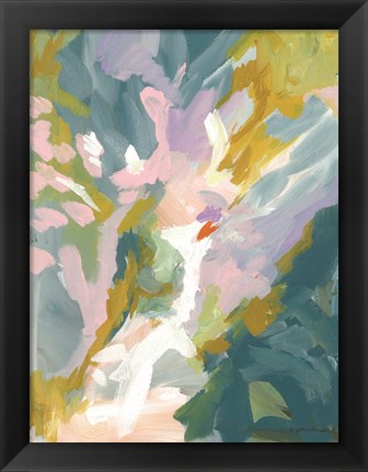 Framed Dark Tropics I Print