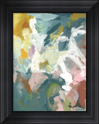 Framed Dark Tropics II Print