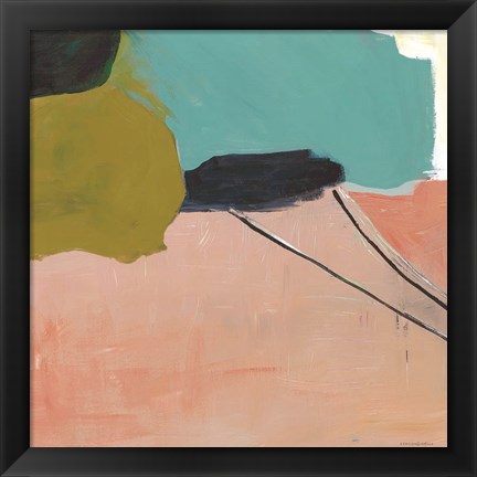 Framed Turning to Dawn 1 Print