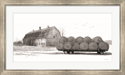 Framed Clayton Farm Print
