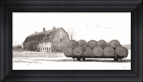 Framed Clayton Farm Print