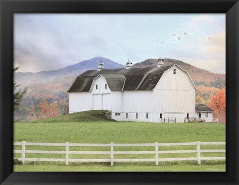 Framed Adirondack Farm Print