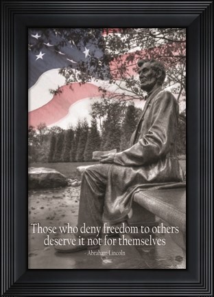 Framed Freedom to Others Print