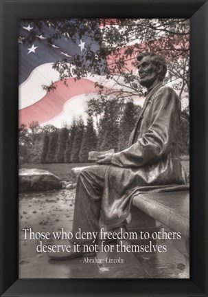 Framed Freedom to Others Print