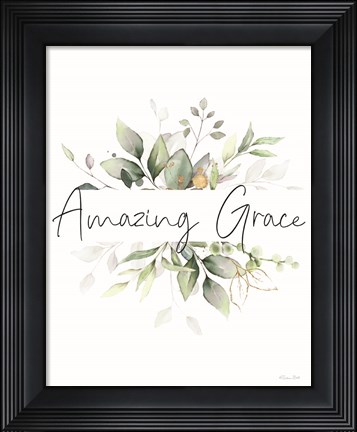 Framed Amazing Grace Print