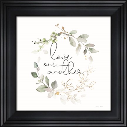 Framed Love One Another Print