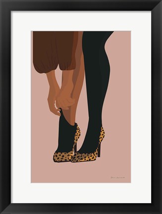 Framed Gorgeous Wild II Print