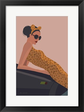 Framed Gorgeous Wild I Print