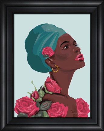 Framed Strength and Beauty III Print
