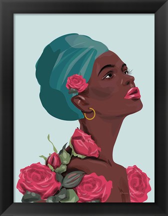 Framed Strength and Beauty III Print