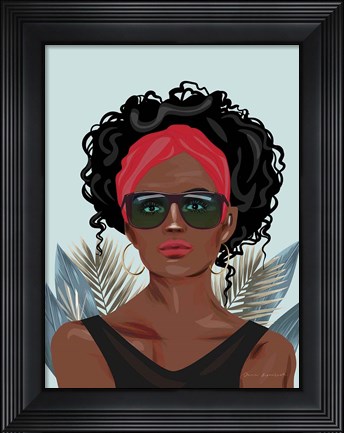 Framed Strength and Beauty II Print