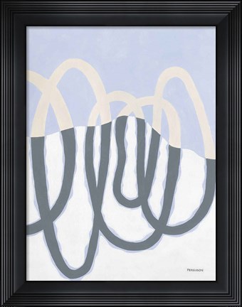 Framed Loops II Print
