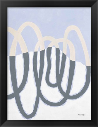 Framed Loops II Print