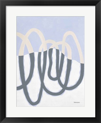 Framed Loops II Print