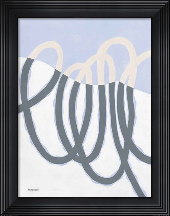Framed Loops I Print