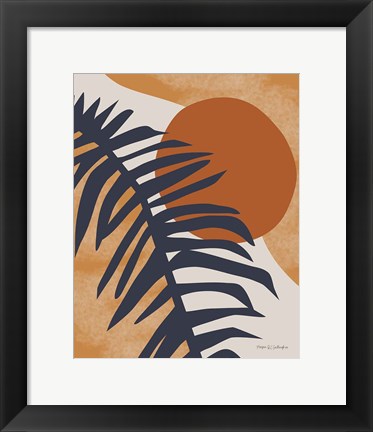 Framed Traveler Palm Print