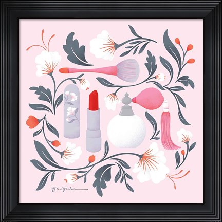 Framed Glam Squad II Print