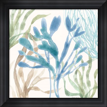 Framed Soft Shores IX Print