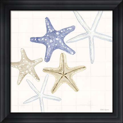 Framed Soft Shores IV Print