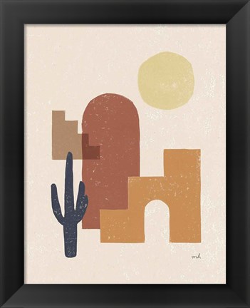 Framed Desert Arches II Print