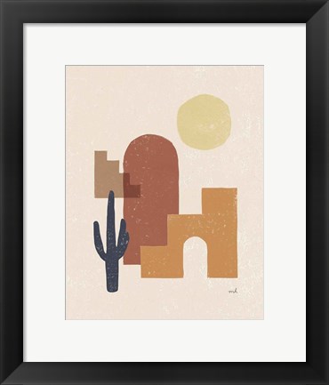 Framed Desert Arches II Print