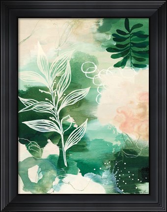 Framed Nature Story I Print