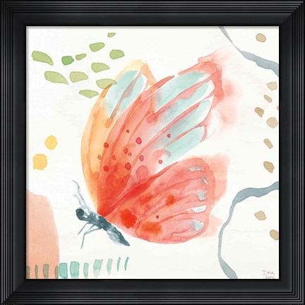 Framed Winged Whisper IV Print