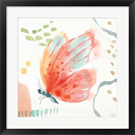 Framed Winged Whisper IV Print