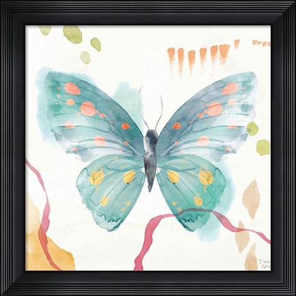 Framed Winged Whisper III Print