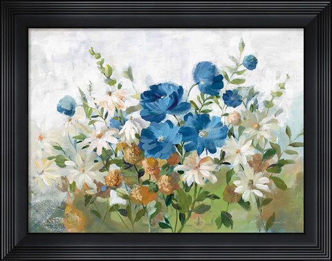 Framed Wild Hillside Print
