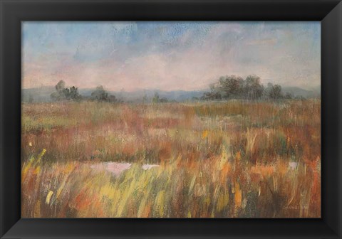 Framed Autumn Fields Print