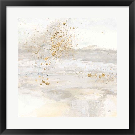 Framed Winter Gold I Print