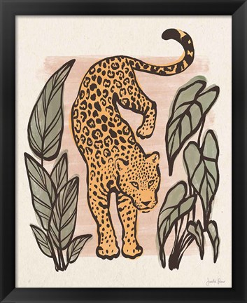 Framed Jungle Cats I Print