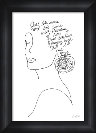 Framed Still I Will Rise Print