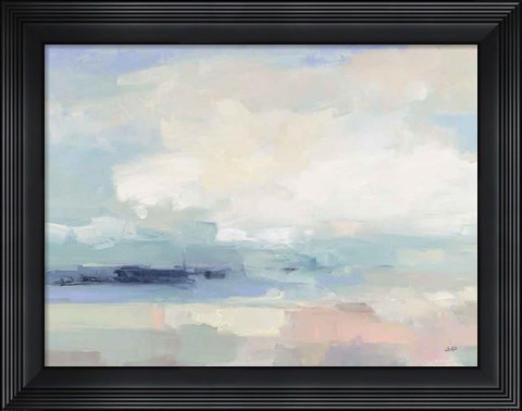 Framed Land Sky Water Print