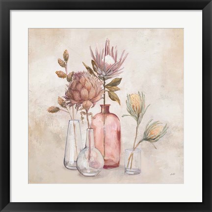 Framed Exotic Florals Print