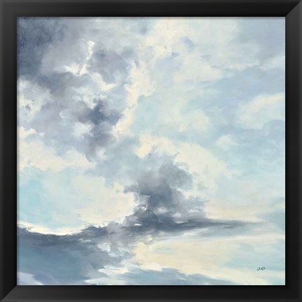 Framed Cool Evening Clouds Print