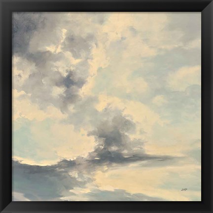 Framed Warm Evening Clouds Print