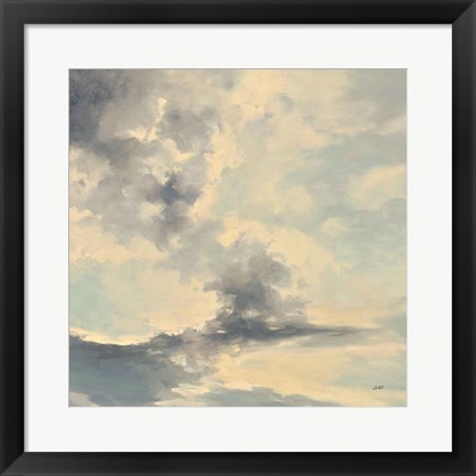 Framed Warm Evening Clouds Print