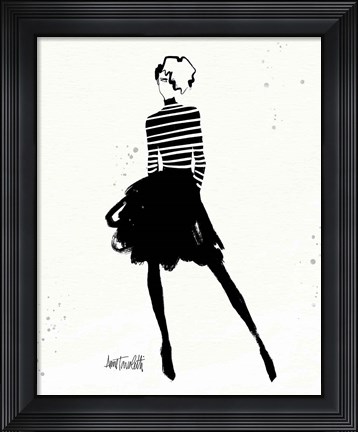 Framed Style Sketches VII Print