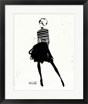 Framed Style Sketches VII Print