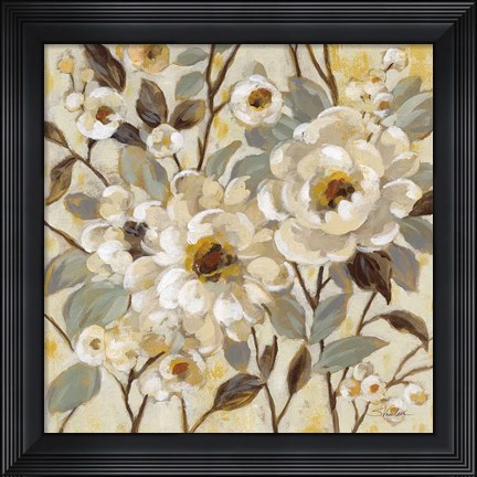 Framed Golden Nature Print